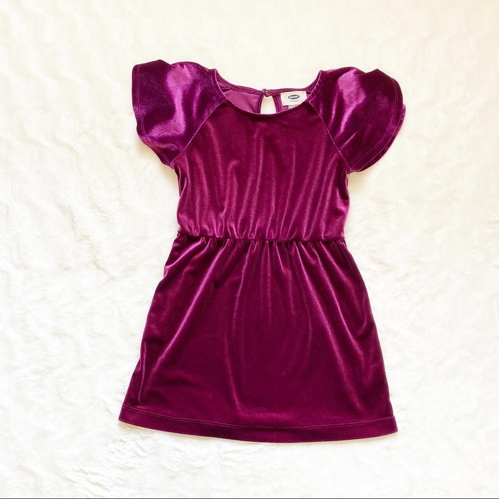 Old navy velvet dress XS ( size 5 )